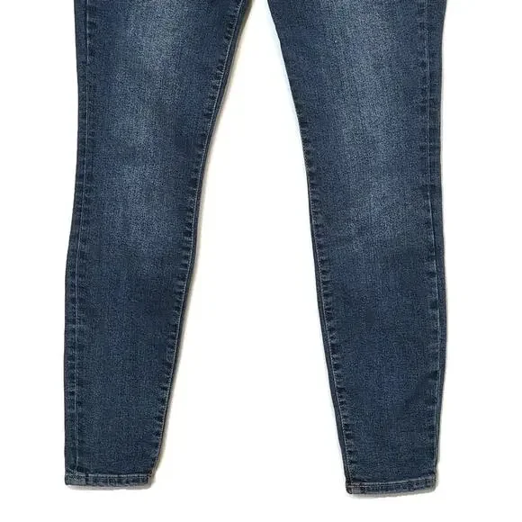Good American Good Legs Skinny Cropped Ankle Jeans Blue Denim Size 6 Sculpting - Picture 5 of 14